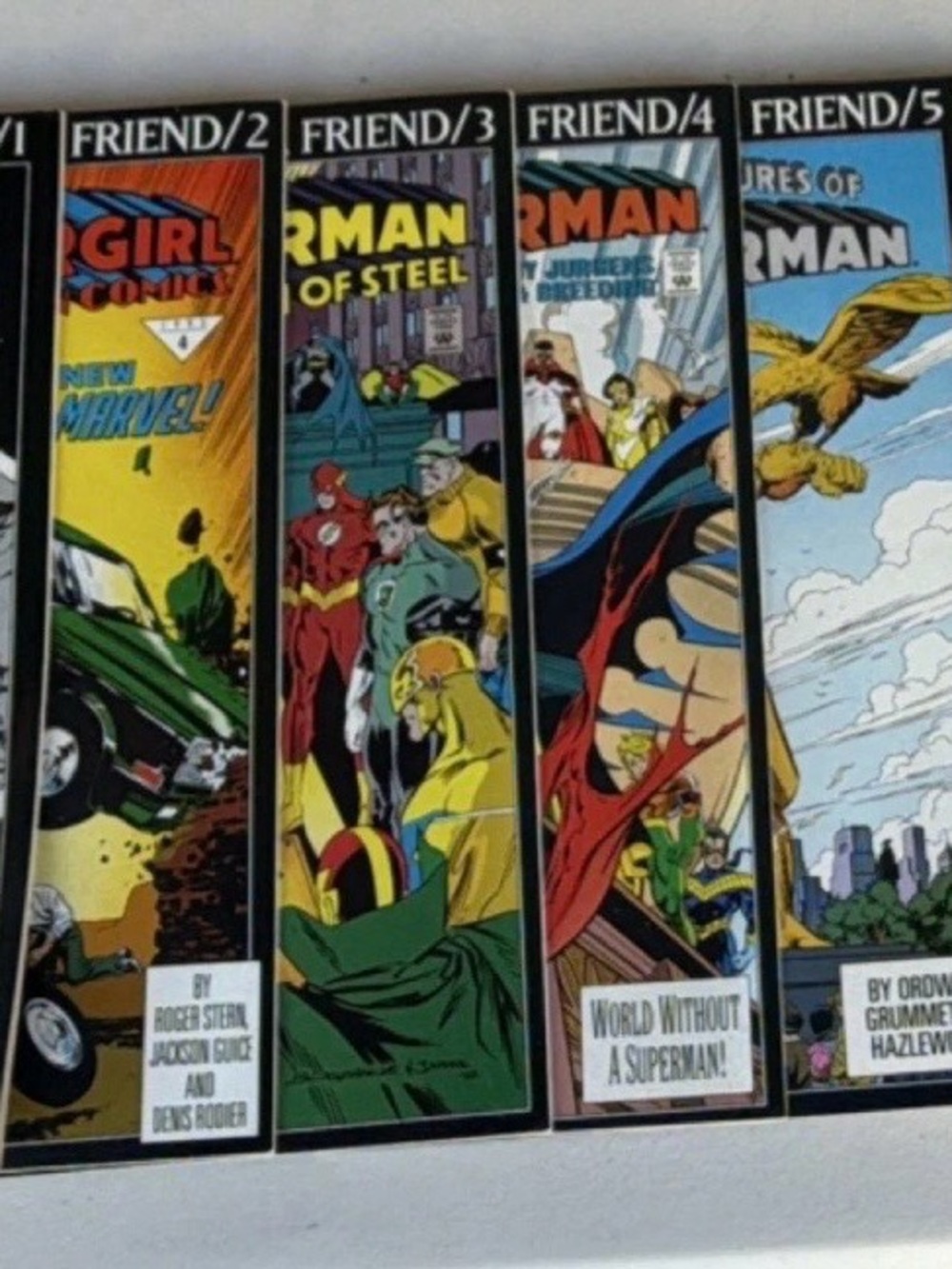 DC Comics Vintage Comic Art Panel Print - Colorful Superhero Strip